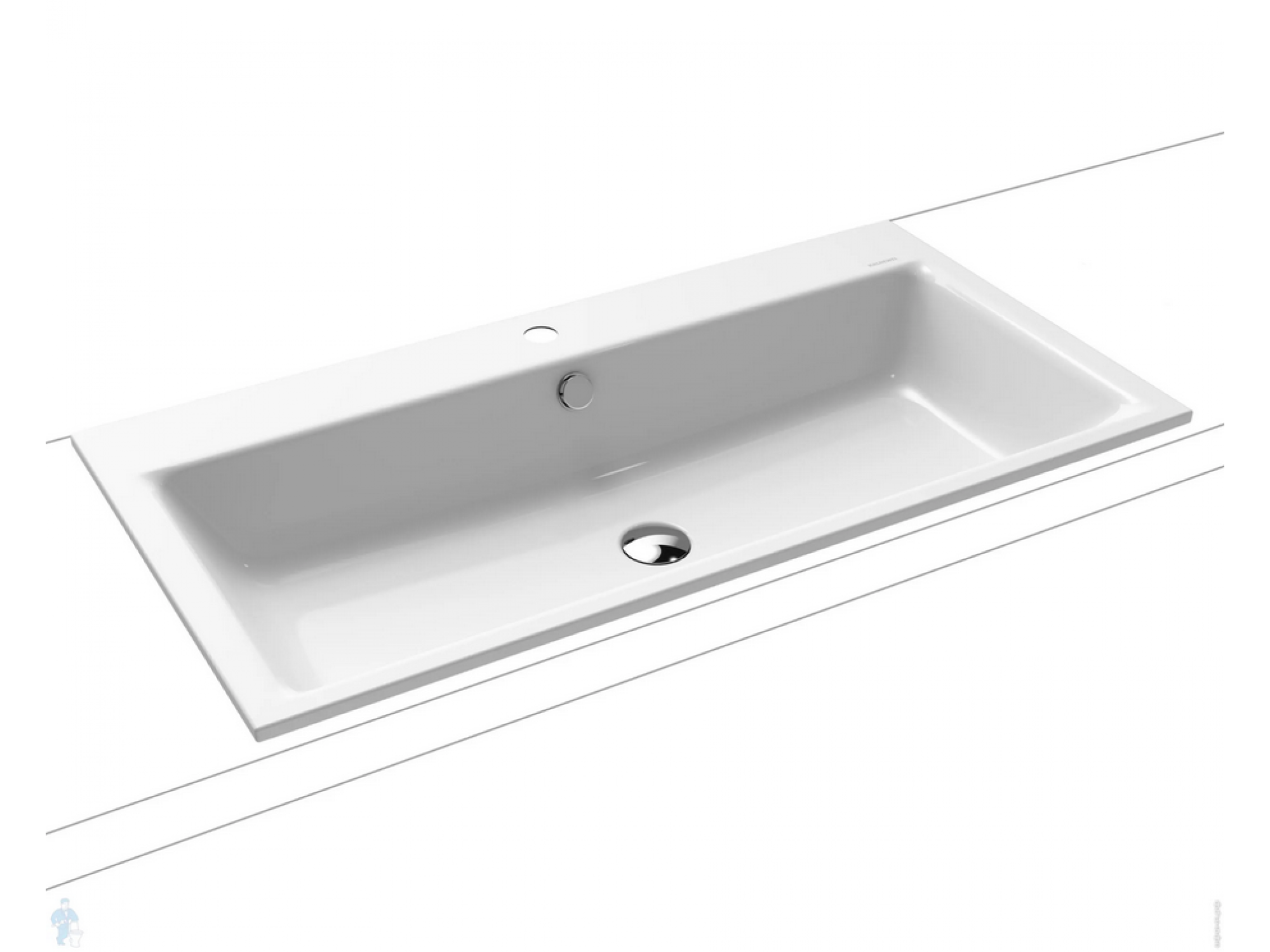 Раковина Kaldewei PURO 900x460x14mm 3152