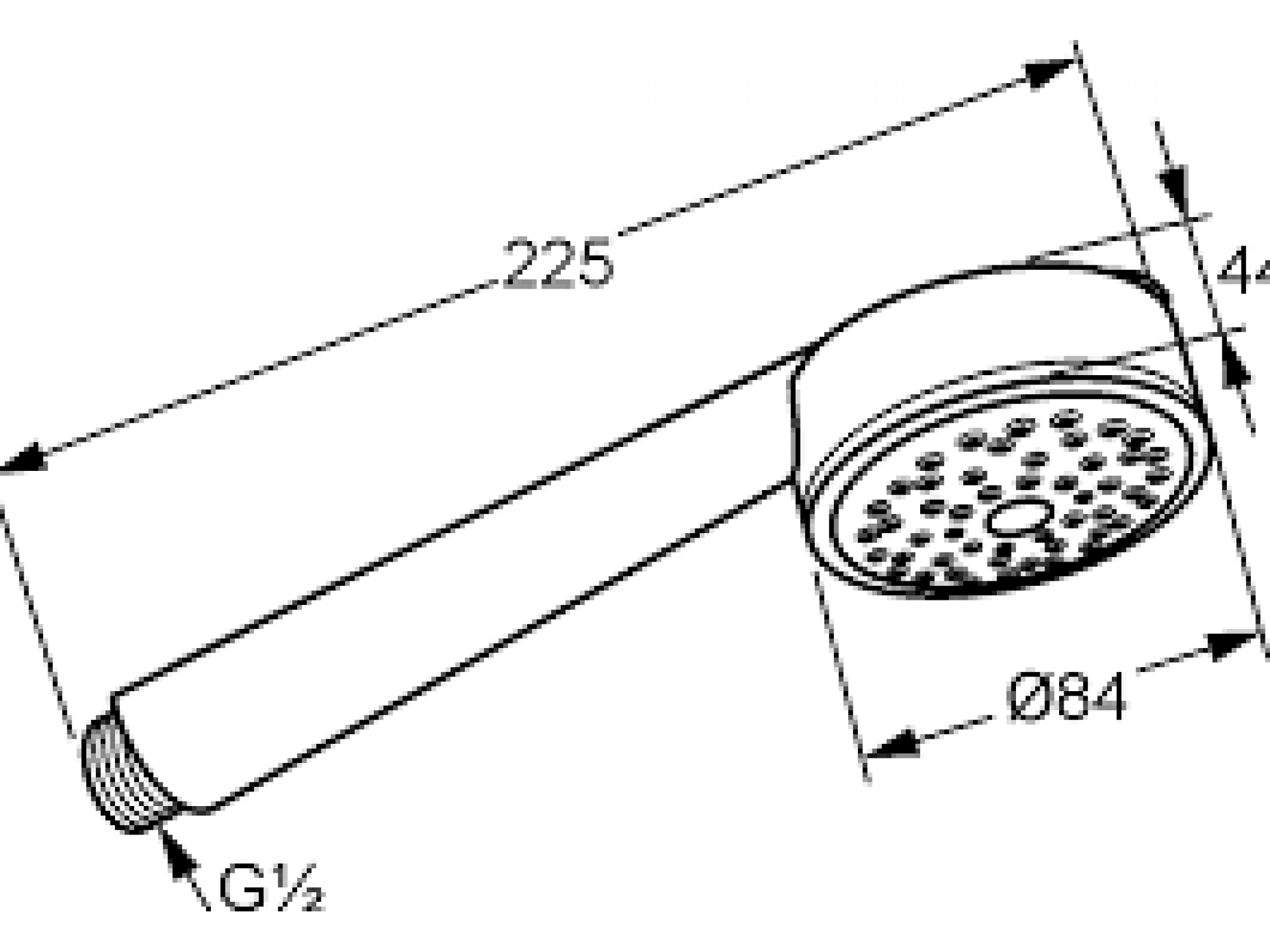 Cap de dus Kludi Zenta 6066091-00