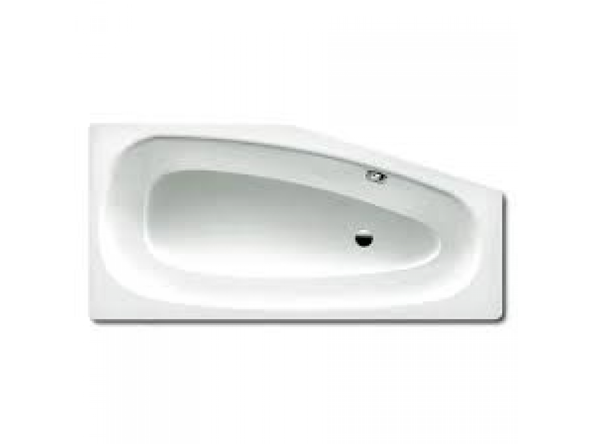Cada de baie MINI 836 din otel coltar 157x70x43 cm KALDEWEI