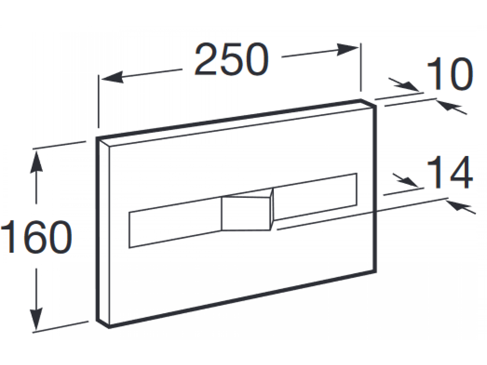 Кнопка смыва Roca In-Wall A890096001
