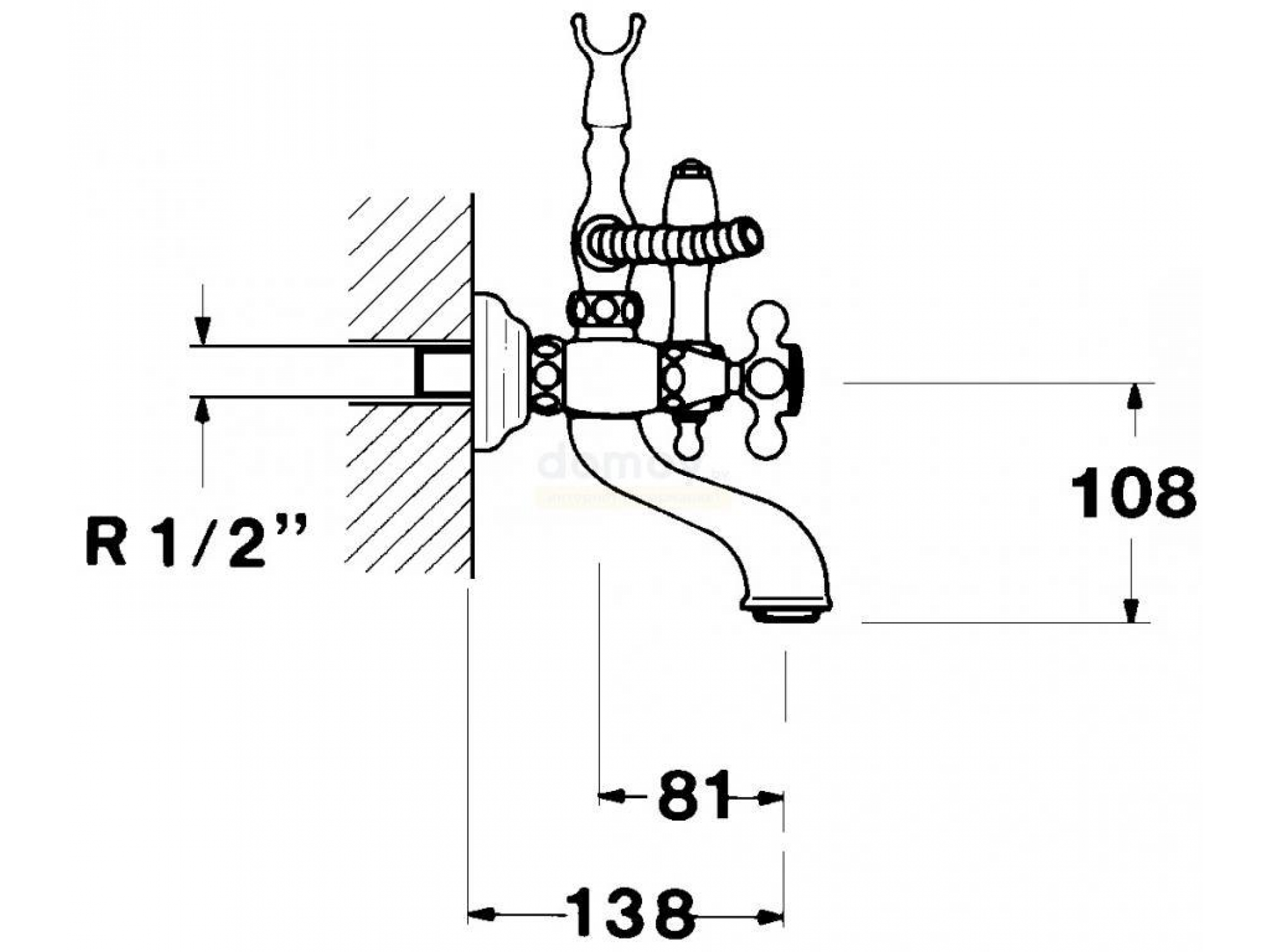 Смеситель для ванны Teka 5612251