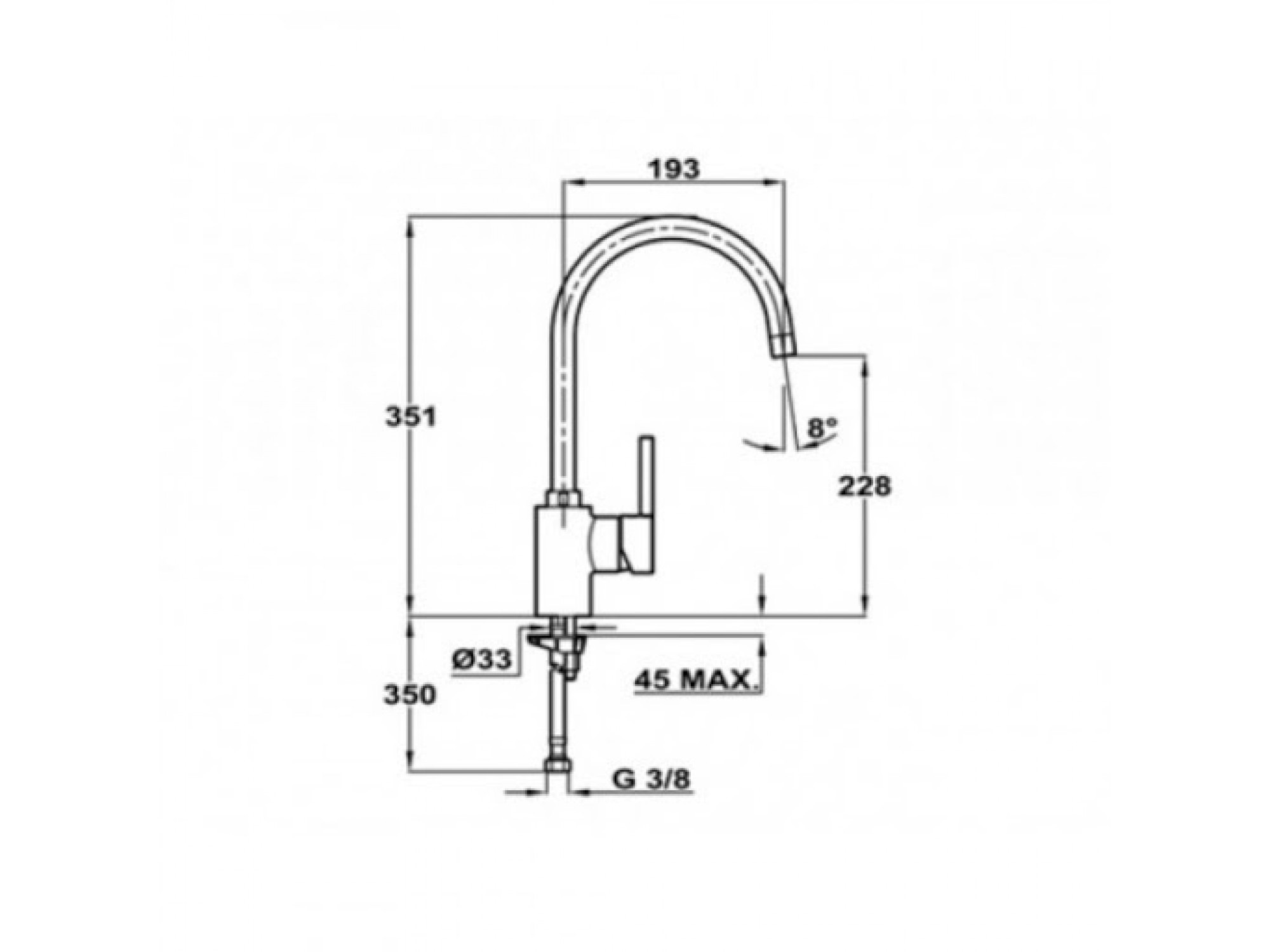 Смеситель для кухни TEKA Alaior 55995020Q