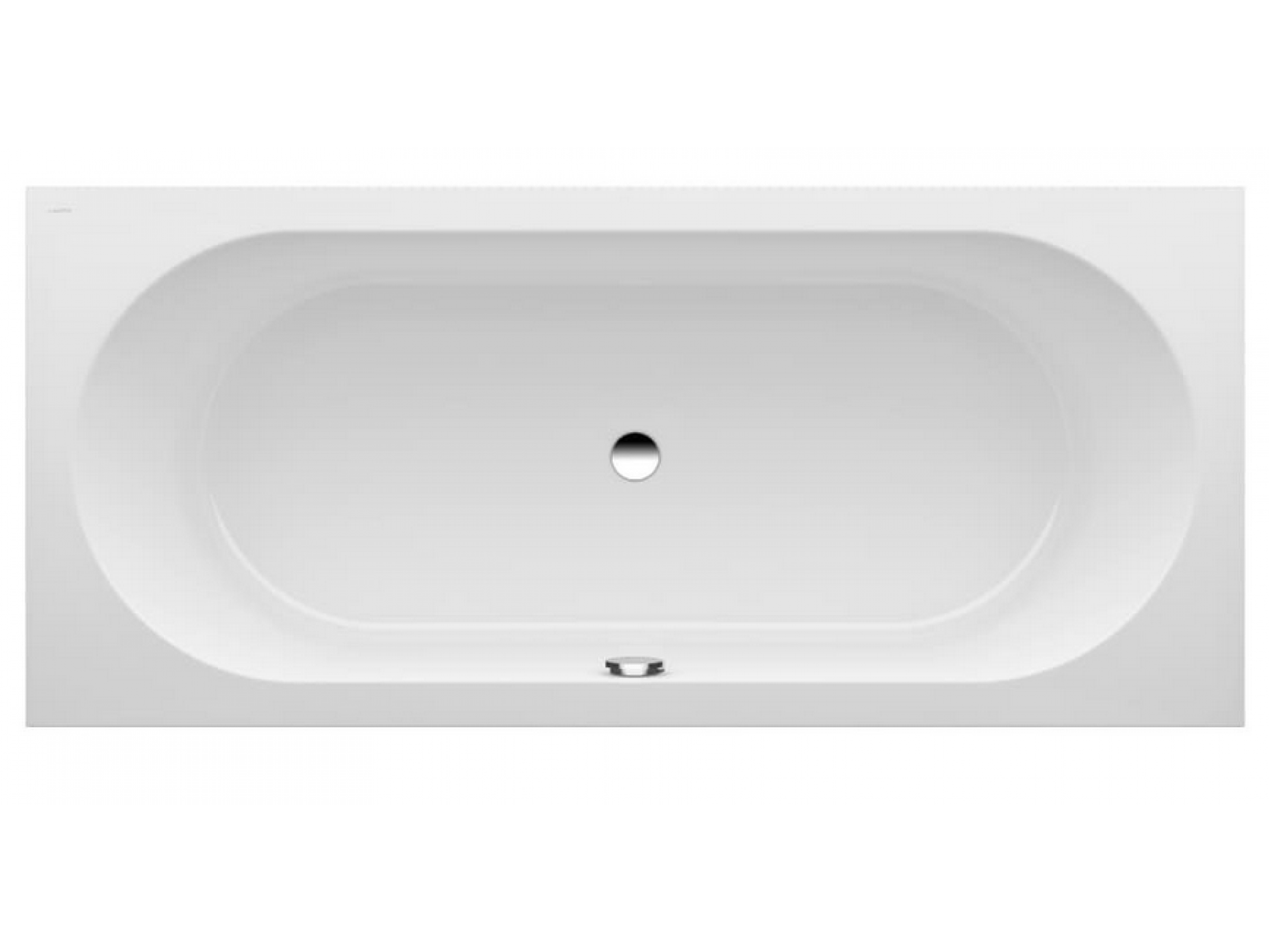 Cadă de baie încastrată din piatră artificială Laufen Pro 180x80 cm, alb H2409500000001