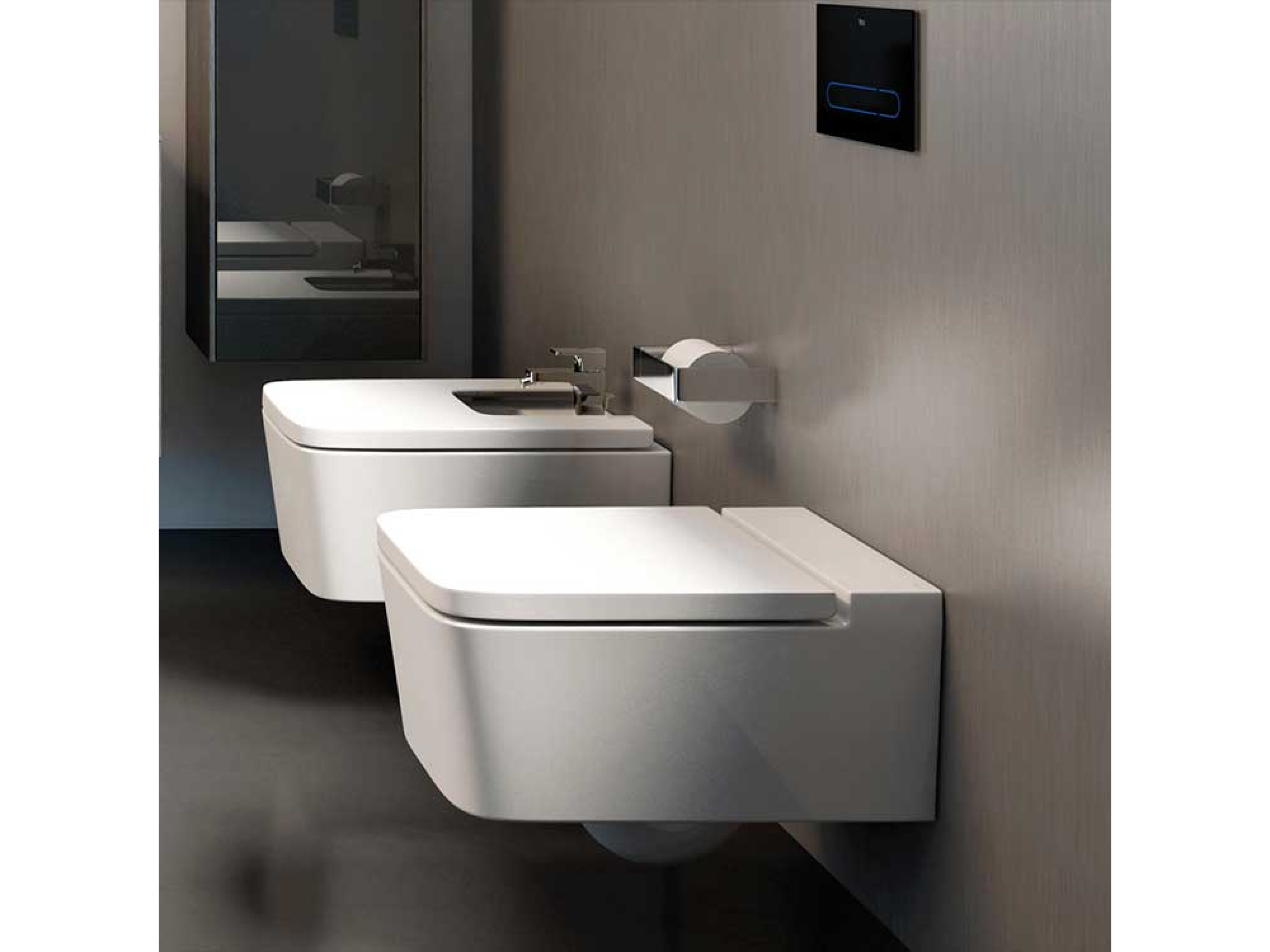 Унитаз подвесной Roca Inspira Square 560x370 A346537620