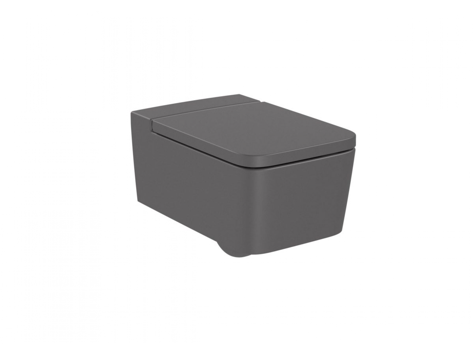 Унитаз подвесной Roca Inspira Square 560x370 Onyx A346537640
